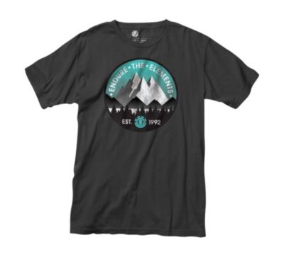 Men's Mountain Deco Tee - Black