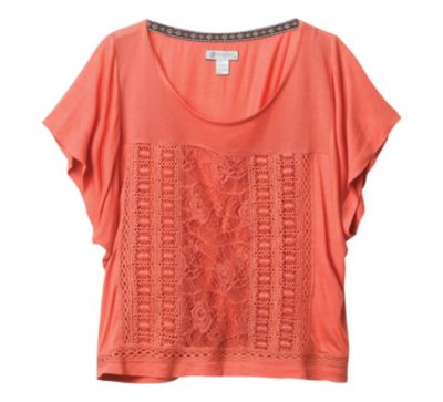 Women's Blueprint Shirt - Coral