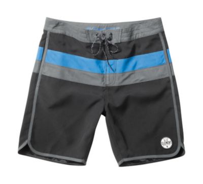 Men's Belize Boardshort - Black Patterned
