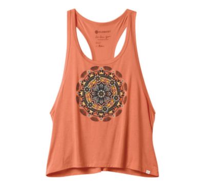 Women's Medallion Tank Top - White