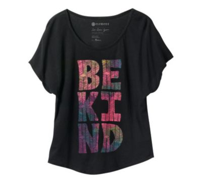 Women's Be Kind Tee - Black
