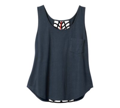 Women's Jet Lagged Sleeveless Top - Navy / Dark Blue
