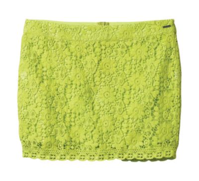 Women's Jamaica Skirt - Fluorescent Green