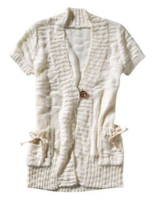 Women's Carousel S/S Sweater – Cream