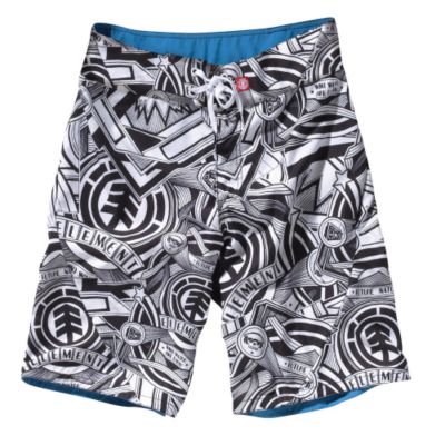 Men's Flyder Boardshort – White