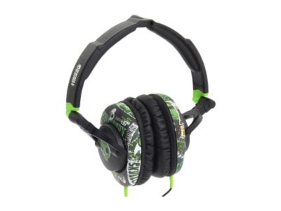 Skullcrusher Headphones - Lurker Green/Black