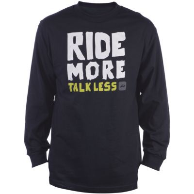 Men's Ride More L/S Shirt - Black