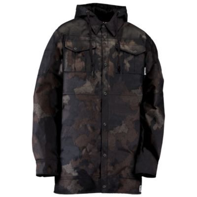 Men's Shacket Jacket - Print