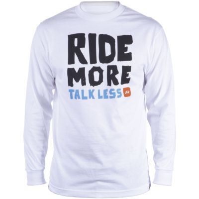 Men's Ride More L/S Shirt - White