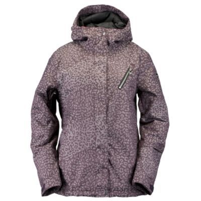 Women's Magnolia Jacket - Purple Patterned