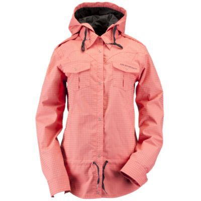 Women's Shacket Jacket - Coral