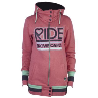 Women's Logo Full Zip - Pink
