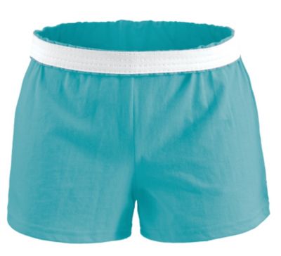 Girl's Soffe Short - Turquoise / Aqua