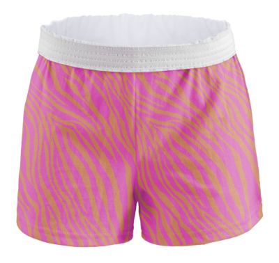 Girls' Novelty Cheer Short - Pink Pattern