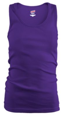 Girls' Boy-beater Tank - Purple