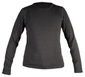 Youth Pepper Fleece Crewneck - Black