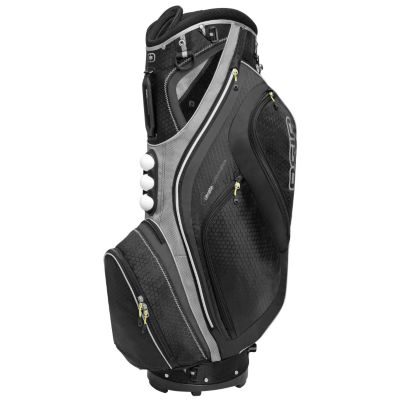 Crush Cart Golf Bag - Black Tech