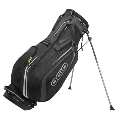 Pace Stand Golf Bag - Black Tech