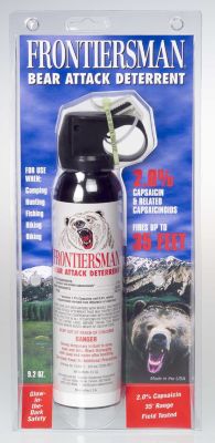 Frontiersman Bear Attack Deterrent with Belt Holster