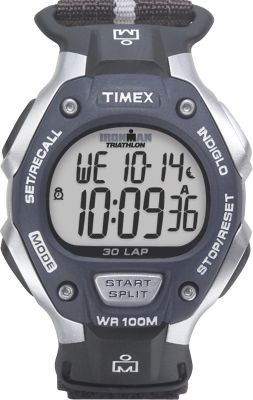 Ironman 30-Lap Watch - Silver / Blue / Black FW