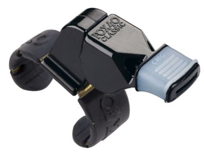 Classic Pealess Whistle w/ Cushioned Mouth Grip (CMG) and Finger Grip