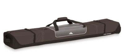 Wheeled padded double ski bag