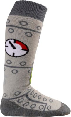 Boys' 1Pk Party Sock M/L Robofoot