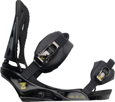 Men's  Mission Disc Snowboard Binding 2012 - Black