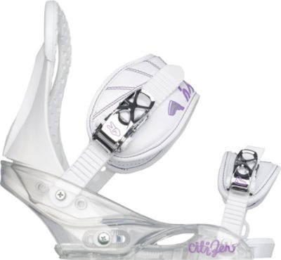 Women's Citizen Disc Snowboard Binding 2012 - White