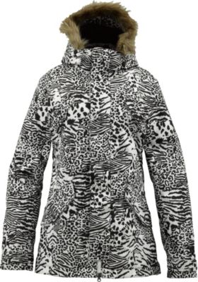 Women's TWC Memphis Jacket - White Patterned