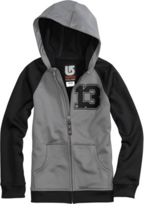 Boys' Bonded Hoodie - Gray