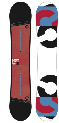 Custom Snowboard FV Twin Snowboard - Black