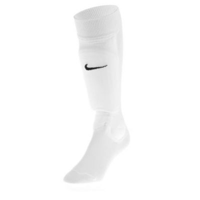 Shin Sock III - White / Black