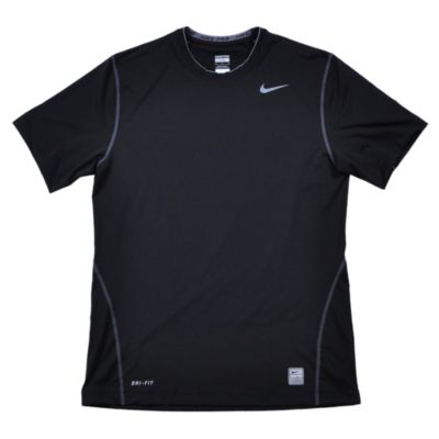 Men's Pro - Core Fitted Short-Sleeve Training Shirt - Black
