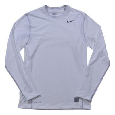 Men's Pro Fitted L/S Shirt - White