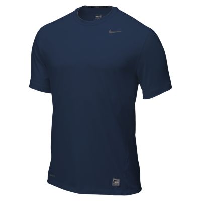 Men's Pro - Core Fitted Short-Sleeve Training Shirt - Navy