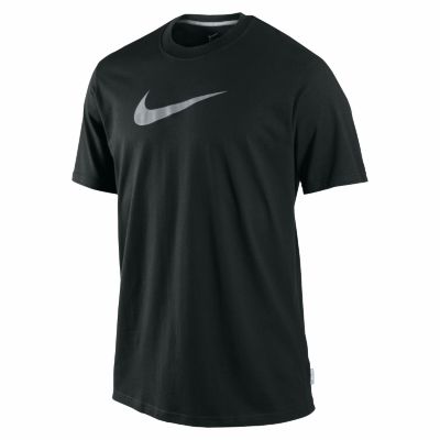 Men’s Dri-FIT Swoosh T-Shirt - Black