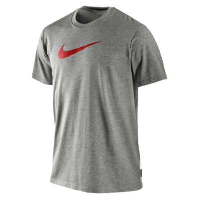Men’s Dri-FIT Swoosh T-Shirt - Gray