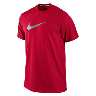 Men’s Dri-FIT Swoosh T-Shirt - Red