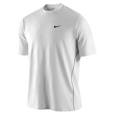 Men's Dri-FIT UV Tennis Shirt - White