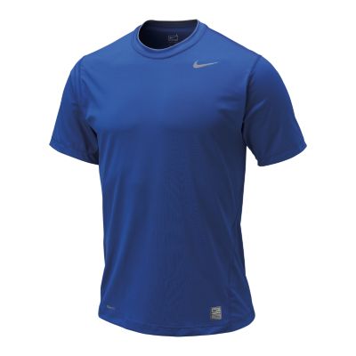 Men's Pro - Core Fitted Short-Sleeve Training Shirt - Royal Blue / Sapphire