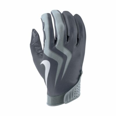 Youth Magnigrip Vapor Trail Football Gloves - Gray