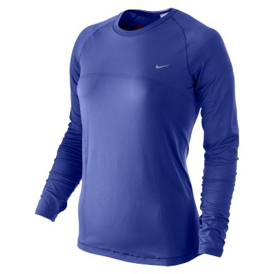 Women's Seamless Running Shirt - Purple