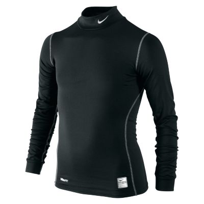 Boys' Dri-FIT Pro Core Thermal Shirt - Black