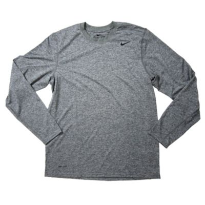 Men's Legend Dri-Fit Poly L/S Top - Gray