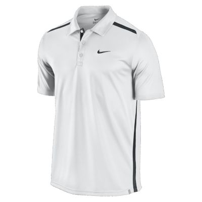 Men's Net UV Polo - White