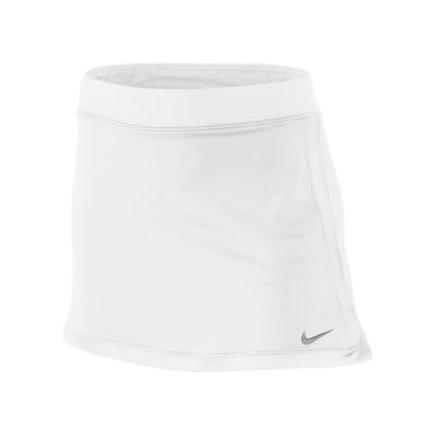 Girls' Border Skirt - White