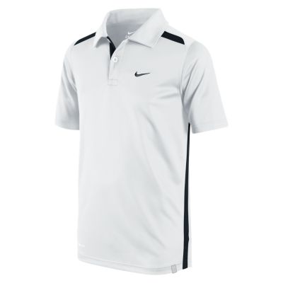 Boys' Club Short Sleeve Polo - White