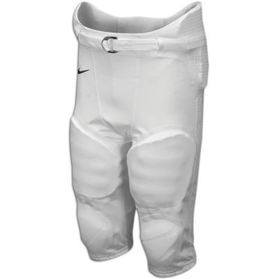 Recruit Youth Padded Football Pant - White
