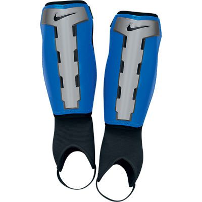 T90 Charge Youth Shinguard - Blue / Silver